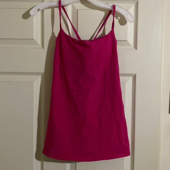 Lululemon fuchsia pink tank top - Picture 1 of 5